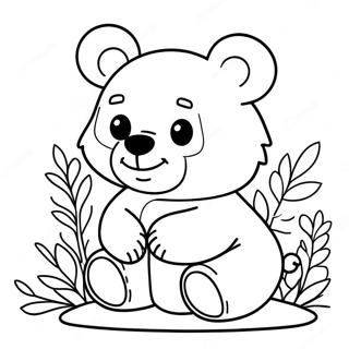 Page A Colorier De Petit Ours 39407-32712