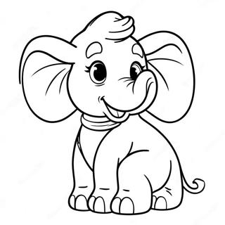 Page A Colorier Dumbo 3940-3187