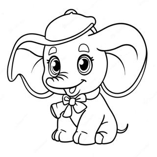 Page A Colorier Dumbo 3940-3188