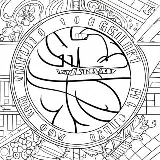 Page A Colorier Du Logo De La Nba 39427-32723