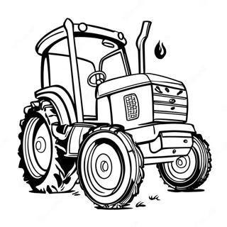 Page A Colorier Tracteur De Traction 39477-32758