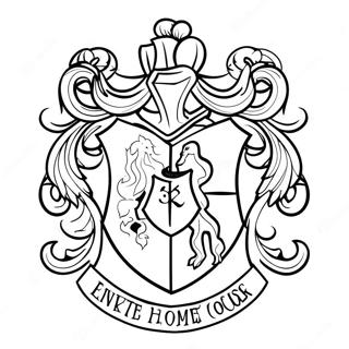 Page A Colorier Du Blason De La Maison Harry Potter 39577-32847