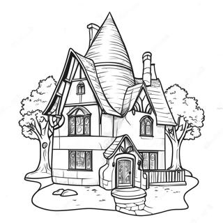 Page A Colorier De La Maison Gryffondor 39578-32857