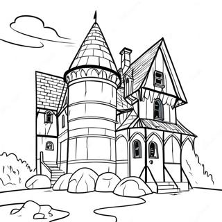 Page A Colorier De La Maison Gryffondor 39578-32860