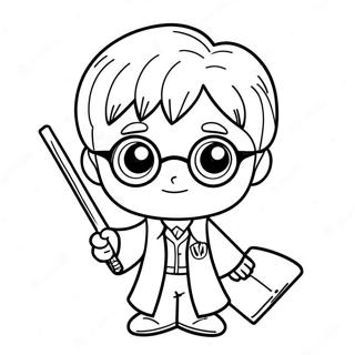 Page A Colorier Harry Potter Chibi 39637-32895