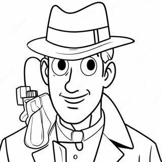 Inspecteur Gadget Pages À Colorier