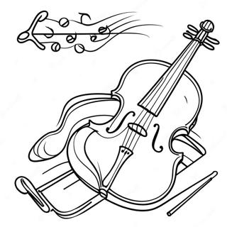 Page A Colorier Violon 39757-32987