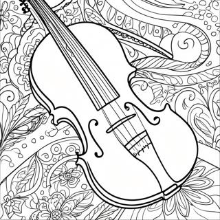 Page A Colorier Violon 39757-32988