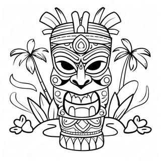 Page A Colorier Tiki 39767-32990