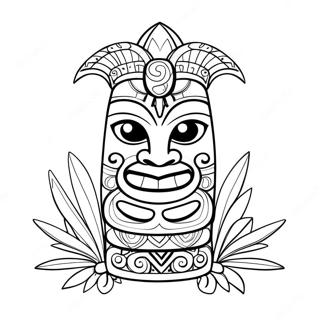 Page A Colorier Tiki 39767-32992