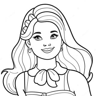 Page A Colorier Barbie Skipper 39787-33006