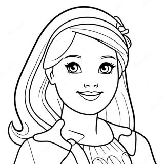 Page A Colorier Barbie Skipper 39787-33008