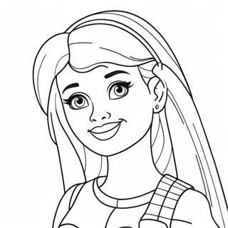 Page A Colorier Barbie Skipper Aventureuse 39788-33009