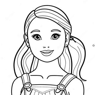 Page A Colorier Barbie Skipper Aventureuse 39788-33010