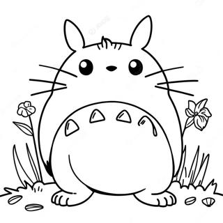 Page A Colorier De Totoro 3980-3218