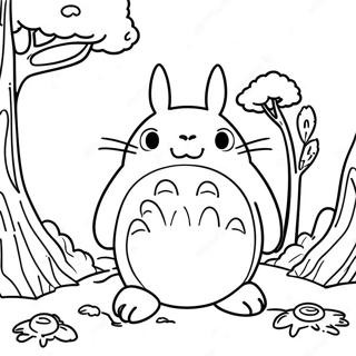 Page A Colorier De Totoro 3980-3220