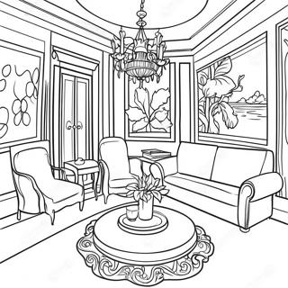 Intérieur Pages À Colorier