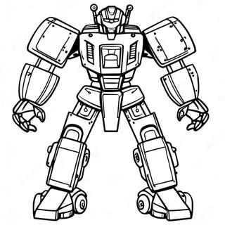 Page A Colorier Mecha Builders 40067-33230