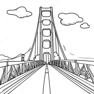 Page A Colorier Pont Du Golden Gate 40097-33251