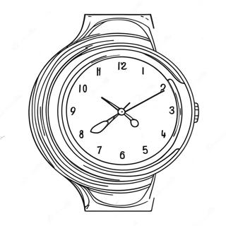 Montre Pages À Colorier