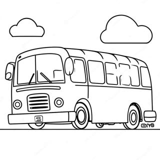 Tayo Le Petit Bus Pages À Colorier