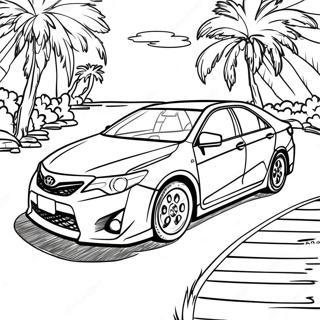 Toyota Camry Sportive Page A Colorier 40158-33303