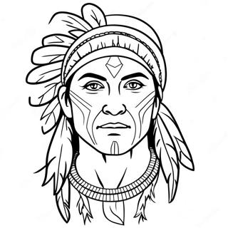 Cherokee Pages À Colorier