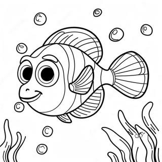 Dessin A Colorier De Dory Sous Marin Mignon 40288-33412