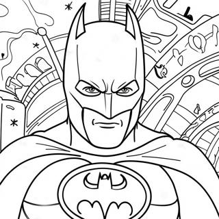 Page A Colorier De Batman Parmi Nous 40397-33503