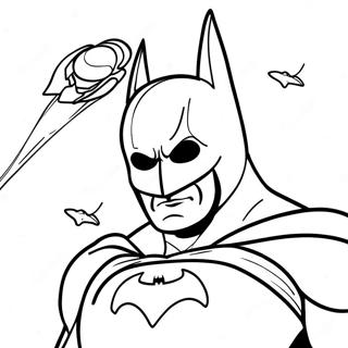 Page A Colorier De Batman Dans Lespace Parmi Nous 40398-33494