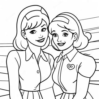 Page A Colorier De Betty Et Veronica 40407-33498