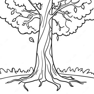 Arbre Truffula Pages À Colorier