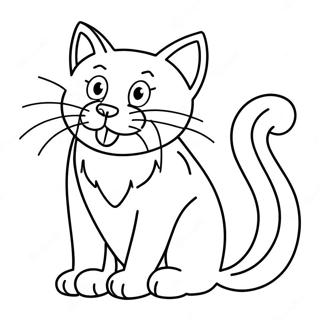 Page A Colorier Mauvaise Kitty 40457-33534