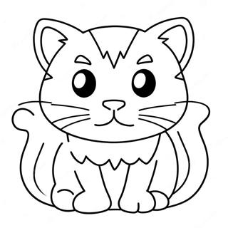 Page A Colorier Mauvaise Kitty 40457-33535