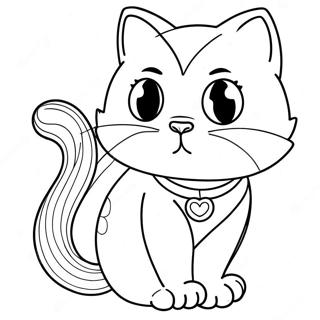 Page A Colorier Mauvaise Kitty 40457-33536