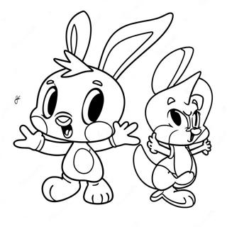 Page A Colorier Tiny Toons 40477-33542