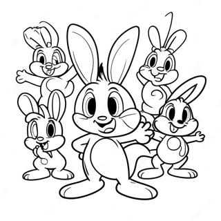 Page A Colorier Tiny Toons 40477-33543