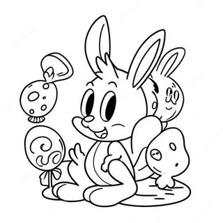 Page A Colorier Tiny Toons 40477-33544