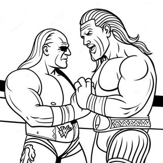 Page A Colorier Match De Championnat Wwe 40498-33565