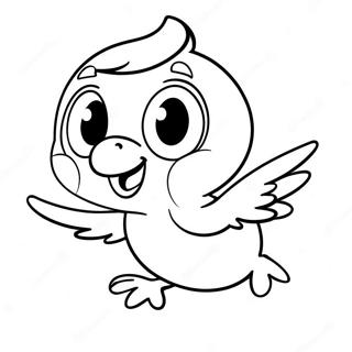 Page A Colorier De Tweety Mignon Volant 4051-3270