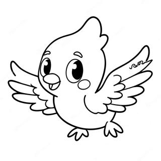 Page A Colorier De Tweety Mignon Volant 4051-3271