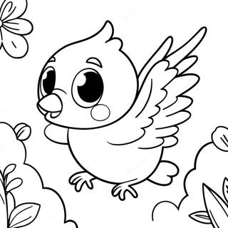 Page A Colorier De Tweety Mignon Volant 4051-3272