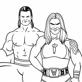 Page A Colorier Wwe 40527-33590