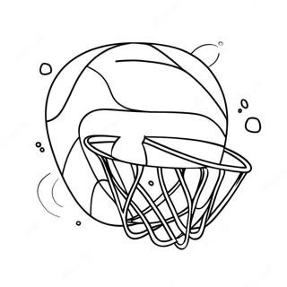 Basketball Pages À Colorier