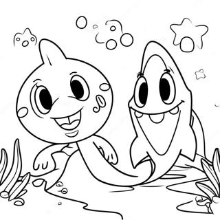 Zig Et Sharko Pages À Colorier