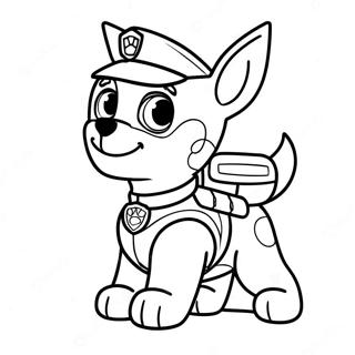 Paw Patrol Tracker Page A Colorier 40748-33755