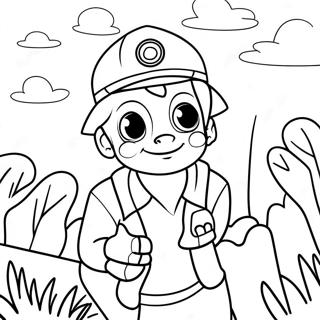 Paw Patrol Tracker Pages À Colorier