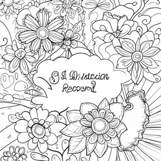 Page A Colorier De Citations Inspirantes Sur La Recuperation De Laddiction 4080-3290