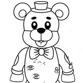 Page A Colorier Funtime Freddy 40848-33844