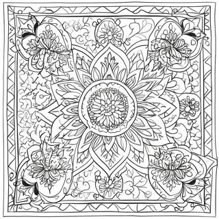 Page A Colorier Motif Traditionnel Du Maroc 40888-33864